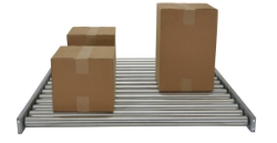 Steel Gravity Roller Conveyor 52 In. x 60 In. 5000 Capacity