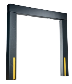 Vinyl Dock Seal 10 In. 8 Ft. x 8 Ft. Black