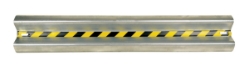 Galvanized Steel Straight Guard Rail 60 In. Length