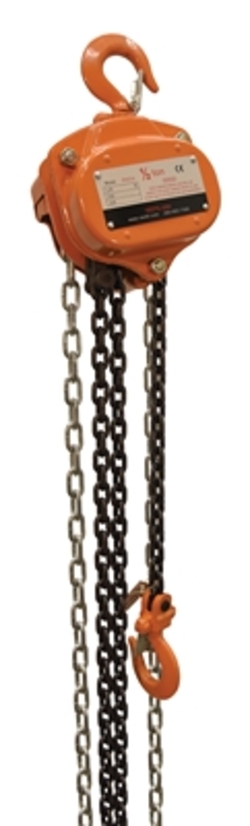 Professional Hand Chain Hoist 10 Ft. Lift Height 1,000 Lb. Capacity