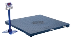Steel Electronic Digital Floor Scale 60 In. x 60 In. x 4-1/2 In. 5,000 Lb. Capacity 