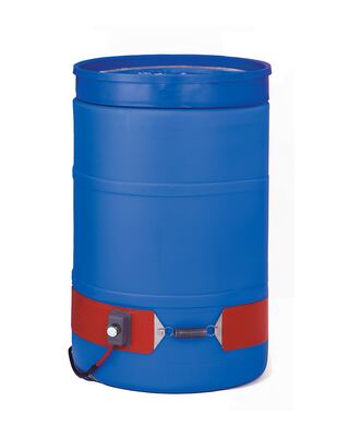 Poly drum heater wrap-around for 55 gallon drums thermostat controlled