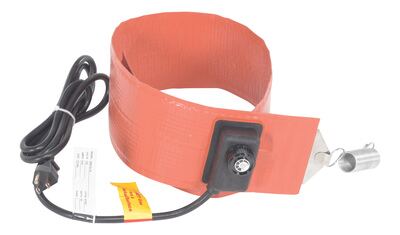Steel drum heater band-style for 15 gallon drums thermostat controlled
