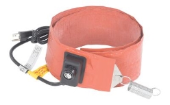 Steel drum heater band-style for 30 gallon drums thermostat controlled