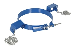 Carbon Steel Tilting Drum Ring 30 Gallon Drum 1,200 Lb. Capacity Mayerialhandling, Material Dispensing, Drum Handling, Drum Tilting, Material Movement, Drum Movement, 30 Gallon Drum 1,200 Lb. Capacity