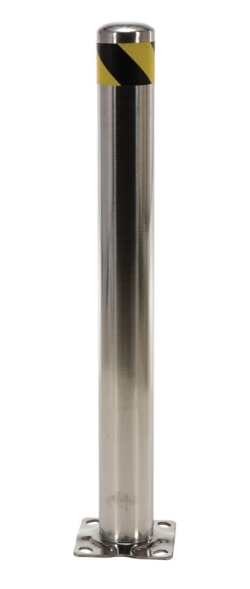 Stainless Steel Pipe Safety Bollard 36 In. x 4-1/2 In. 