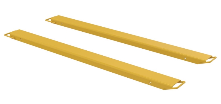 Steel high strength fork extensions 6 inch by 72 inch 4000 lb capacity