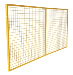 Steel Pallet Rack Back Guard 7-3/8 In. x 98-13/16 In. x 48-1/2 In. 