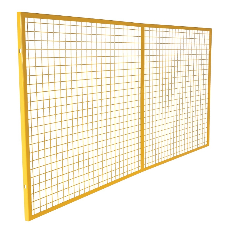 Steel Pallet Rack Back Guard 7-3/8 In. x 98-13/16 In. x 48-1/2 In. 