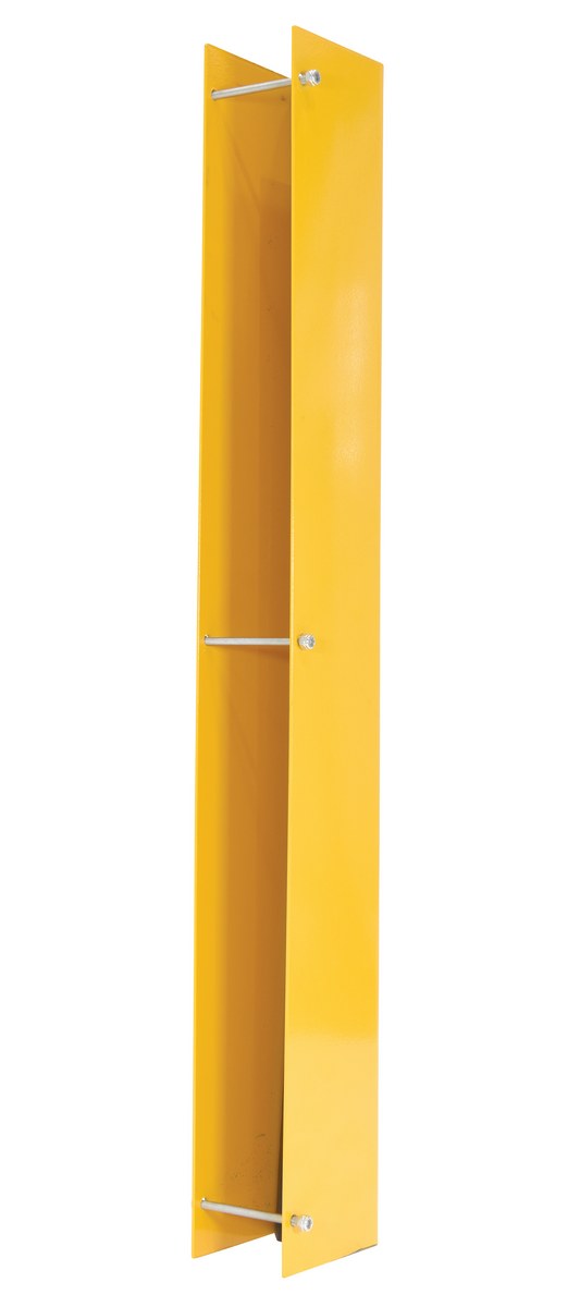 Steel Rack Guard With Rubber Bumper Insert 4-7/8 In. x 3-3/8 In. x 36 I