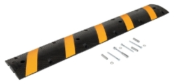 Rubber Heavy Duty Speed Bump 72 In. Length Concrete 40,000 Lb. Capacity