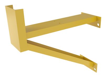 Steel Dock Shelter Guard Post 30 In. Length