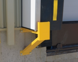 Steel Dock Shelter Guard Post 36 In. Length