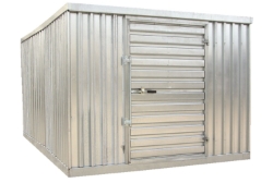 Galvanized Steel Double Storage Building 5,500 Lb. Floor Capacity