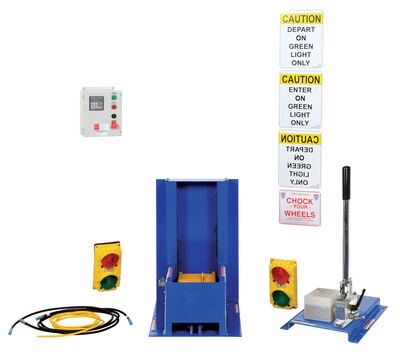 Steel Hydraulic Hand Pump Trailer Lock System