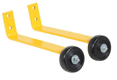Steel Pipe Railing Barricade Base With Wheels