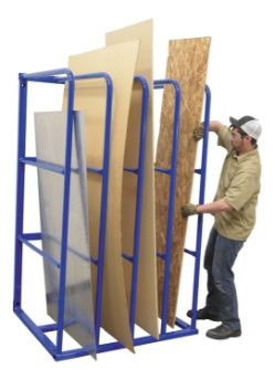 Welded Steel Standard Sheet Rack 50 In. x 84 In. x 44 In. 1,500 Lb. Capacity