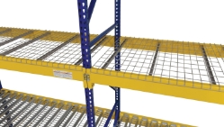 Galvanized Steel Welded Wire Pallet 42 In. x 46 In. 2,500 Lb. Capacity 