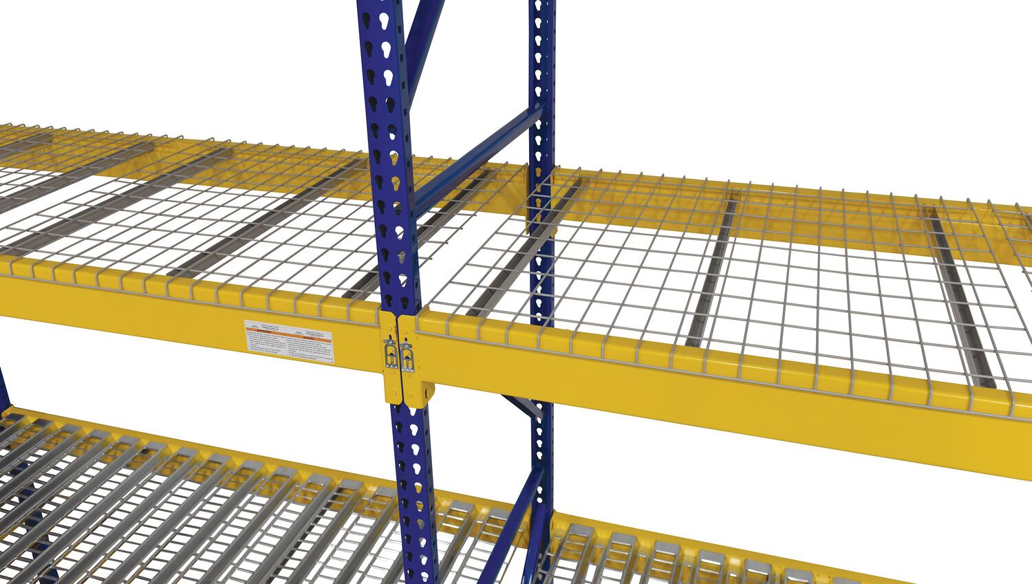 Galvanized Steel Welded Wire Pallet 42 In. x 46 In. 2,500 Lb. Capacity 